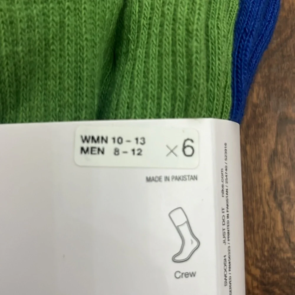 Nike Multi Sport Crew Socks Size L